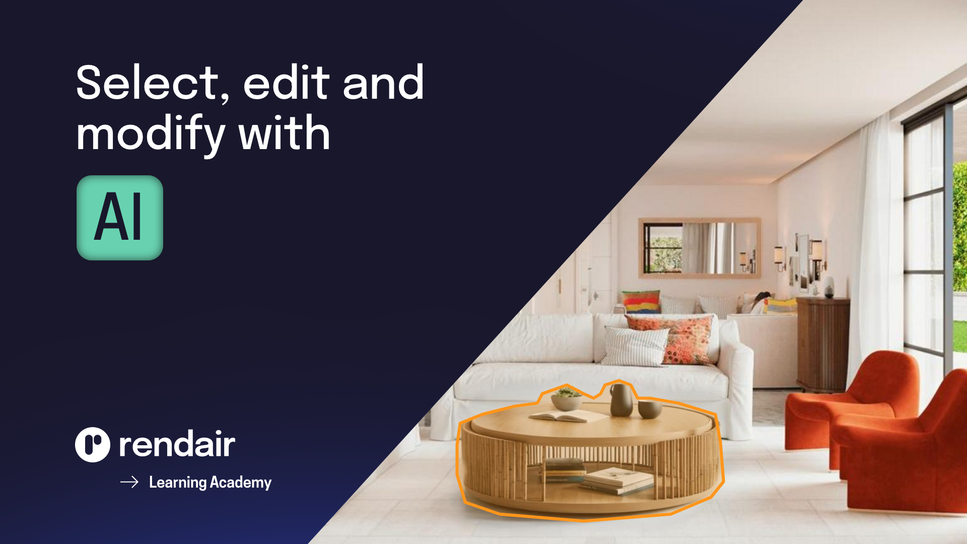 Cómo editar y modificar renderizados con IA